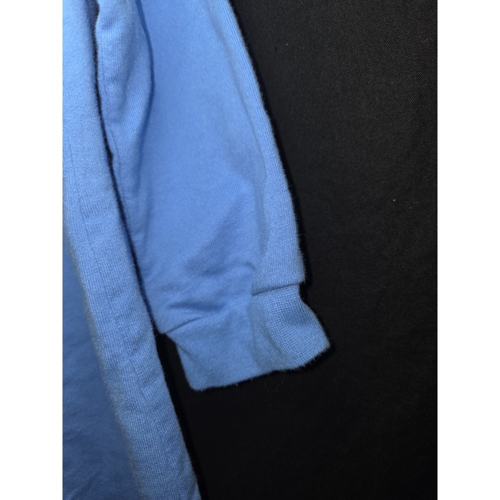 Nike Air Jordan Romper Full Zip Baby Boy Hooded Coverall Blue White Sz 18M - Picture 7 of 7